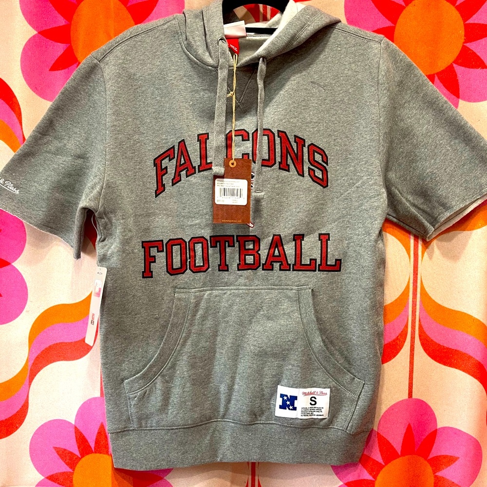 Atlanta Falcons Throwback Mitchell & Ness Sweatshirt